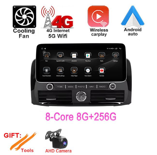 For Toyota Prado 2004-2009 Carplay Android 14 Car Radio Multimedia Video Player Navigaion Head Unit Stereo 2Din Audio