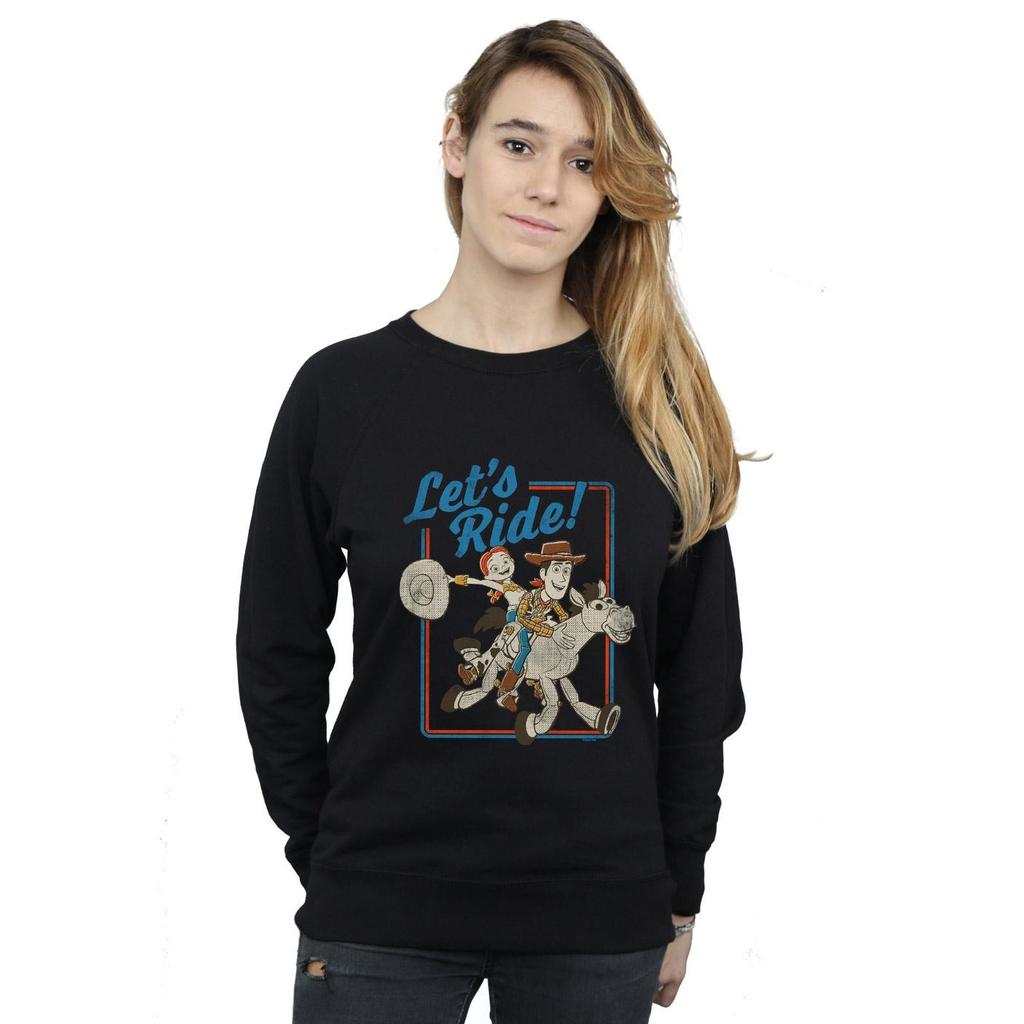 Disney Womens/Ladies Toy Story 4 Let´s Ride Sweatshirt