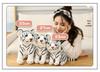 Realistic Tiger Plush Toy - Children's Birthday Gift & Cushion - Northeast Tiger Design