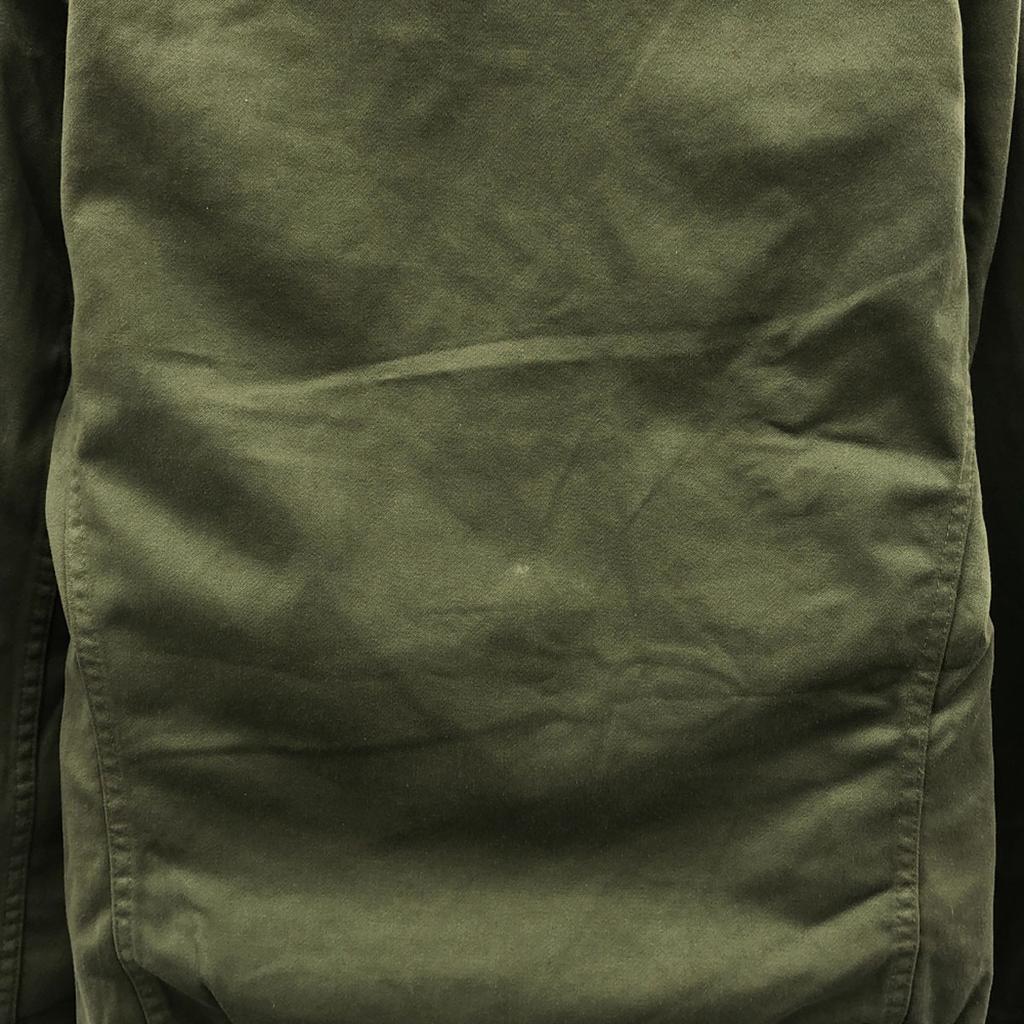 FRENCH ARMY 80s vintage Military jacket 88L Khaki Men's Used