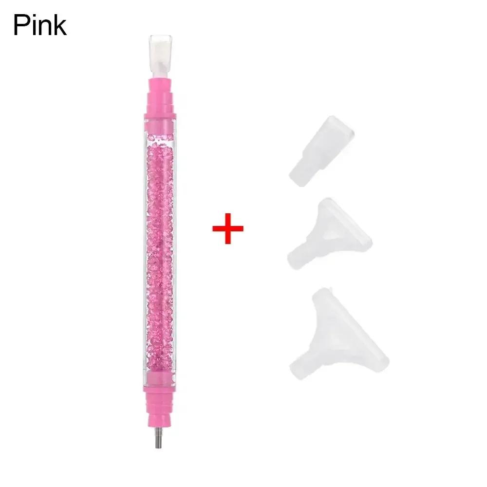 5D Double Head Diamond Painting Pen Resin Point Drill Pen With Replace Pen Head DIY Cross Stitch Sewing Embroidery Accessories