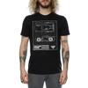 Disney Herren Cars Jackson Storm Blueprint T-Shirt