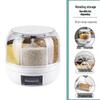 ZISIZ 6-Compartment Rotary Rice & Grain Dispenser