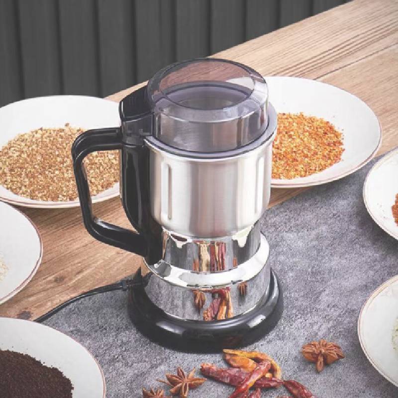 Electric Food Processor With Multiple Blades For Baby Food And Spice Grinding For Home Use