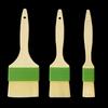 3-Piece Wooden Handle Wool Pastry & BBQ Brush Set