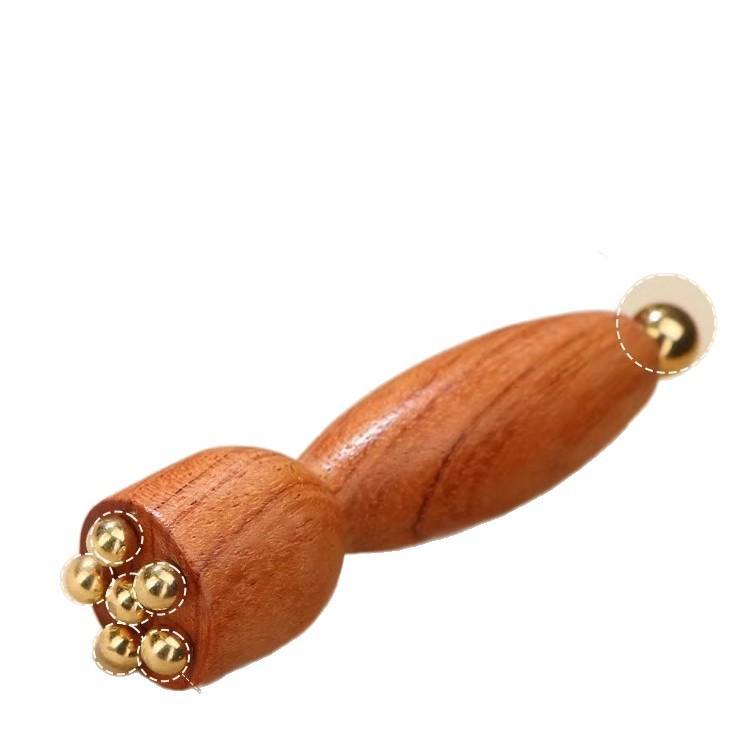 Rosewood Little Lotus Eye & Face Acupoint Massager - Muscle Stripping & Gua Sha Tool