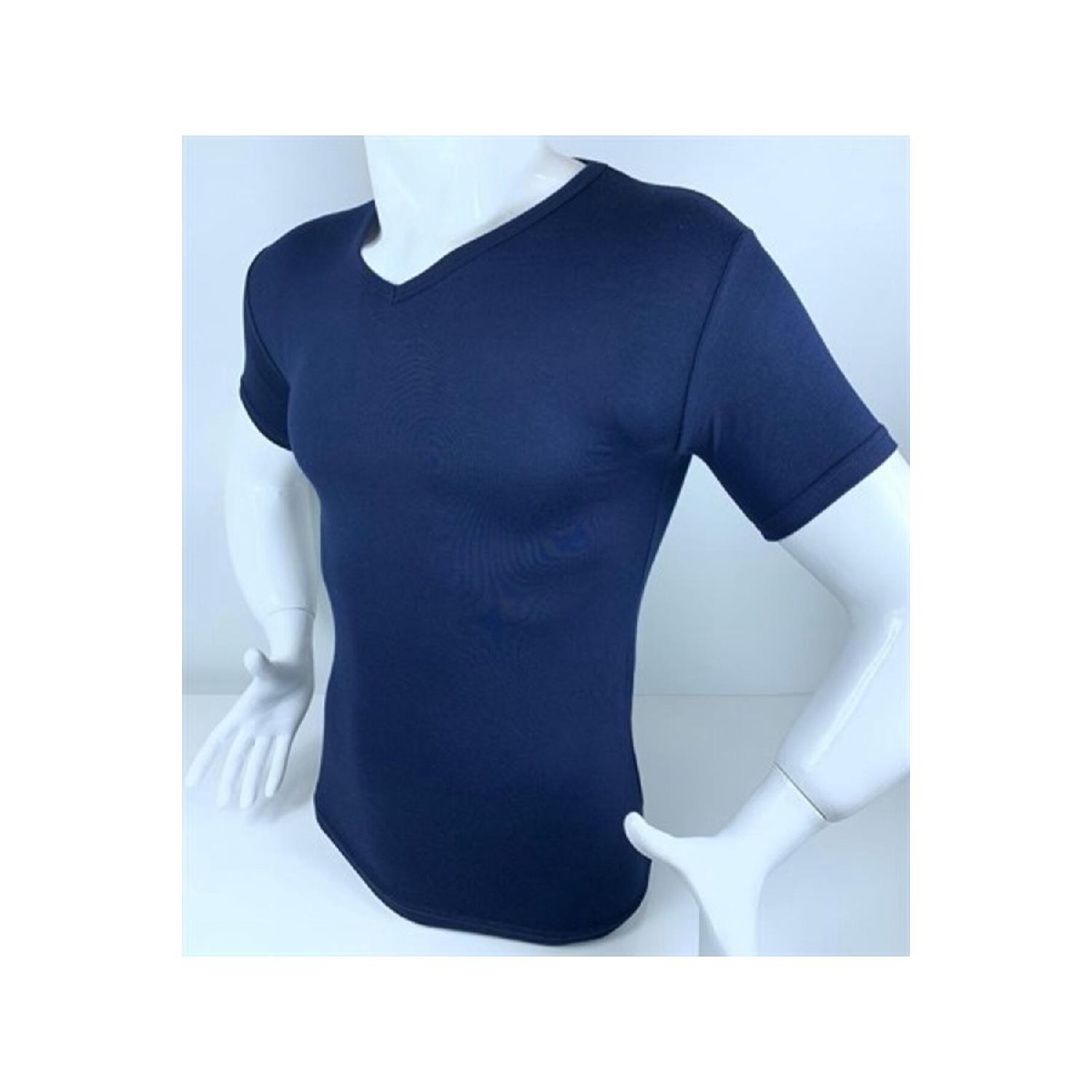 

0132 Wilusa Мужская футболка с v-образным вырезом без принта S