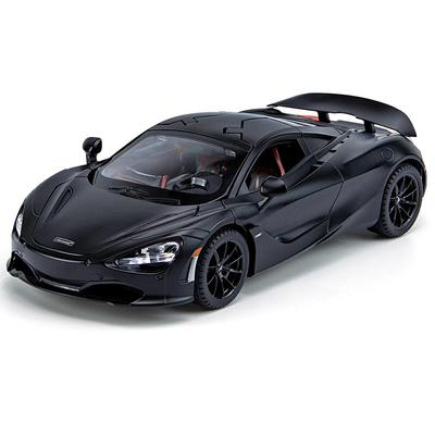 1:24 Scale McLaren 720S Toy Model Car, Zinc Alloy Pull Back Car with Sound and Light and Body Door Opened, Toy Car for Kids Boy Girl Gift