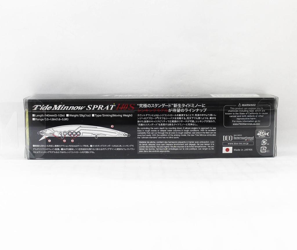 Duo Tide Minnow Sprat 140S Sinking Lure ACC0547 (9678)