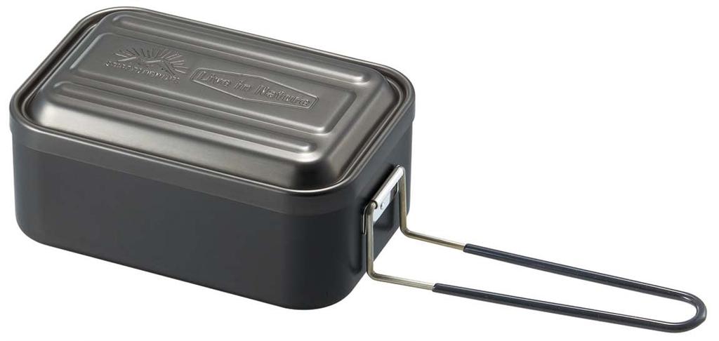 Skater Aluminum Mess Tin Set LIVE NATURE (Deep Type) 5-Piece AFTM8HS-A
