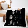 Space Space Print Thickened Lamb Wool Nap Blanket Blanket