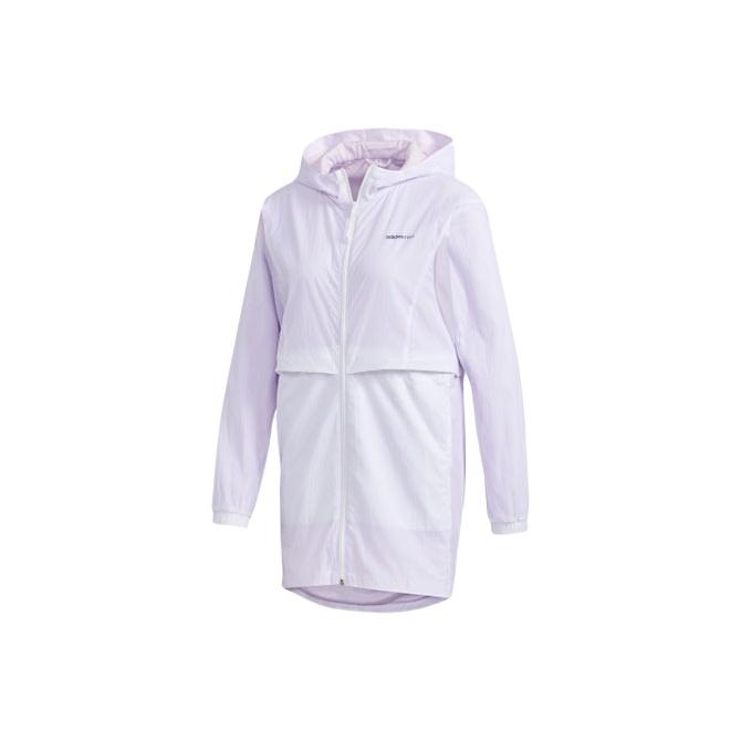 adidas Manteau Long Couleur Unie Neo Manteaux Femme Blanc FN6432