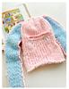 Y2K Winter Warm Knitted Beanie Hat With Long Rabbit Ear Funny Balaclava Ski Mask Cap Handmade Skullies For Halloween Party