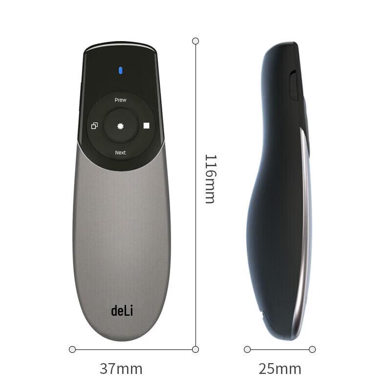 Deli Rechargeable Laser Presenter