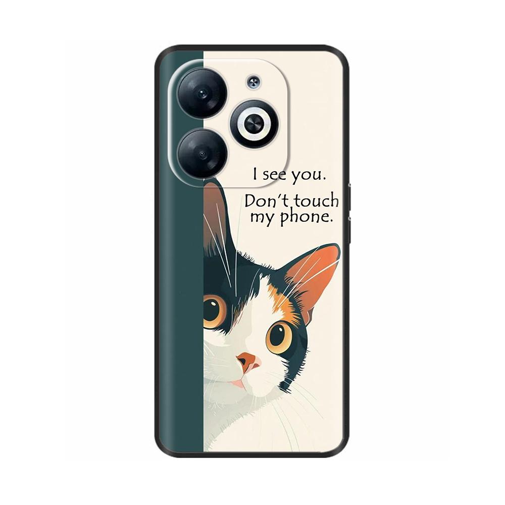 Phone Case For Infinix Smart 8 8pro 8Plus Cute Cartoon Painted Back Cover Soft TPU Bumper For Infinix Smart 8 Pro Plus Case Capa