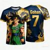 2026 Summer Dragon Ball Oversized T-shirt High Print Super Saiyan
