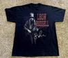 Leon Russell In Performance Signature Black Men CG2239 Unisex T-Shirt