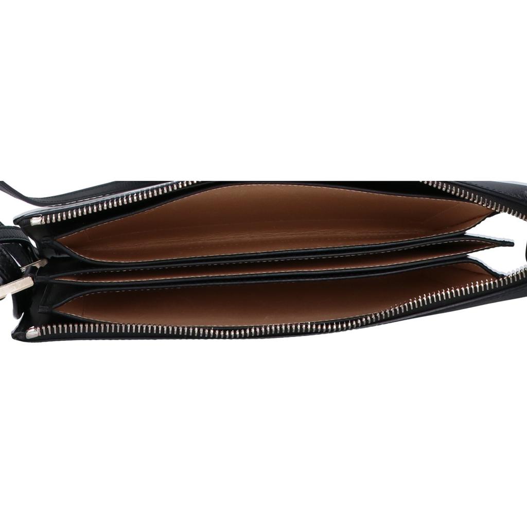 JIL SANDER TOOTIE Small Calf Leather 2-Way Shoulder Bag Handbag blackUsed