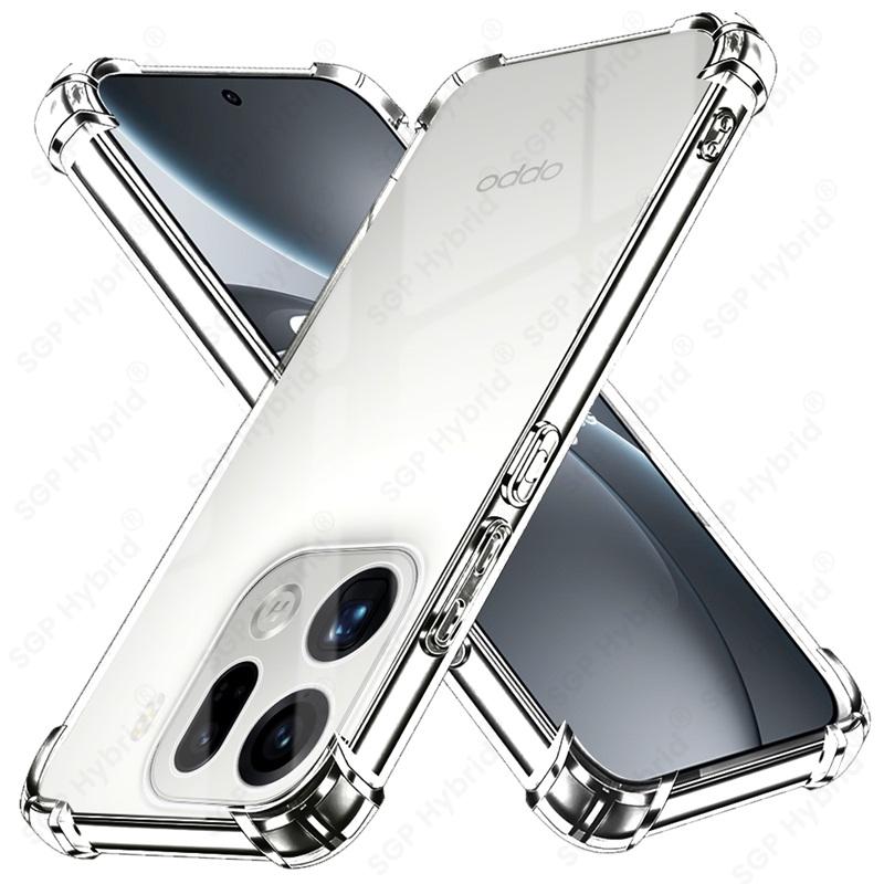 

Для Oppo Find X9 Pro 5G Чехол Прозрачный Подушки Безопасности Мягкий Силикон Задняя Крышка На Appo Orro FindX9 FindX9Pro 2025 Камера Ударопрочный Чехол TPU&For Find X9 Pro 5G прозрачный