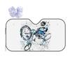 BMX Rider BMX Bike Sunshade Windscreen Car Front Windshield Window Sun Visor Accessories Covers