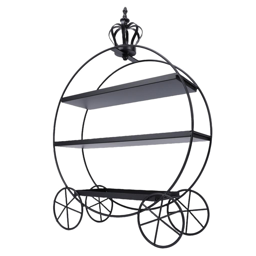 3 Tier Cupcake Stand Holder Iron Dessert Table Display Stand for Wedding Afternoon Tea Donuts   Fruit