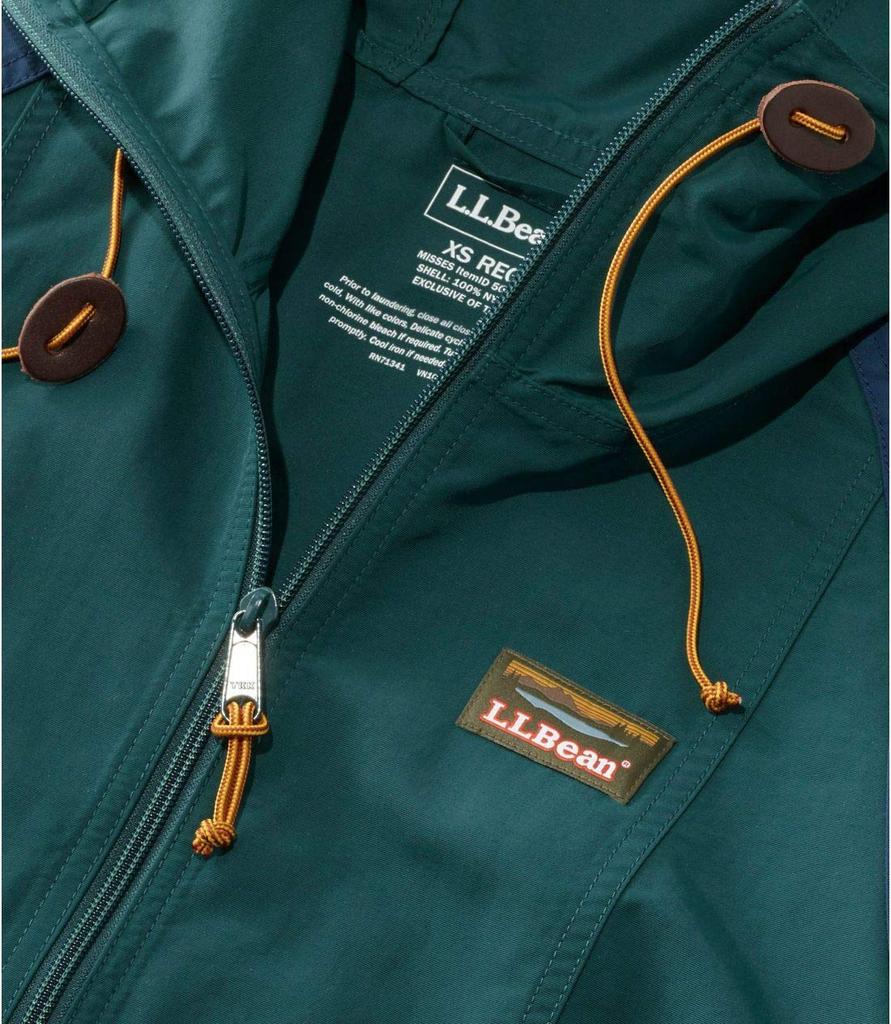 LL Bean Mountain Classic Japan Size 1000025227 Women's Anorak, Multicolor, Fit, S, Cactus/Mustard, Multicolor,