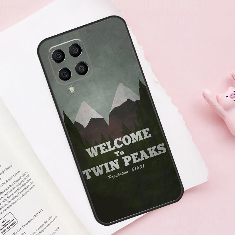 Welcome To Twin Peaks Case For Samsung Galaxy M16 M36 M56 M21 M20 M23 M31 M11 M54 M14 M34 M13 M52 M32 M12 M15 M55