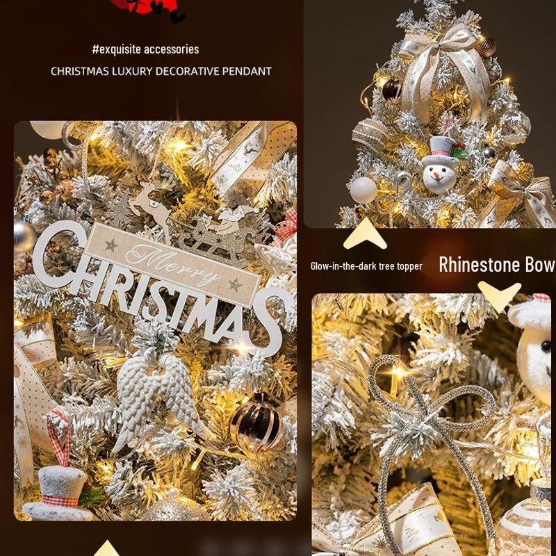 Hustý bílý vánoční stromek