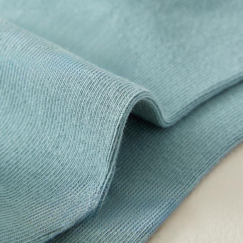 Men's Mid-tube Cotton Breathable, Sweat-absorbing, Odorless, Long Socks, Solid Color, Casual, Business, Antibacterial, Anti-pilling Cotton Socks