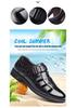 Men's 2025 Summer Closed-Toe Leather Sandals – Breathable, Hollowed Design, Perfect for Elderly Dads