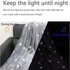 Luminous Flannel Blanket Creative Star and Moon Pattern Soft Fleece Blanket Suitable For All Seasons
