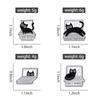 Punk Creative Black Kitten Enamel Pins Cartoon Cat Loves Work Brooch Custom Denim Lapel Badge Backpack Funny Animal Jewelry Gift