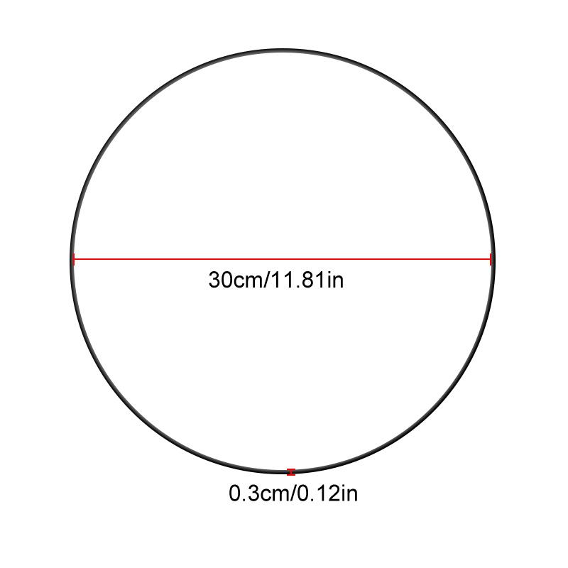 1PC Metalowy pierścień Złota panna młoda ręczna girlanda DIY Craft Żelazne obręcze Makrama Żelazne pierścienie kwiatowe Kwiatowa dekoracja imprezy