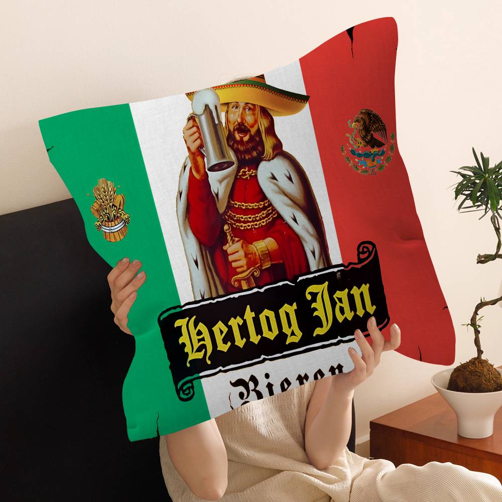 Anime H-Hertog J-Jan Pillow Cushion Cover Pillowcase Living Room Sofa Home Decor Customized