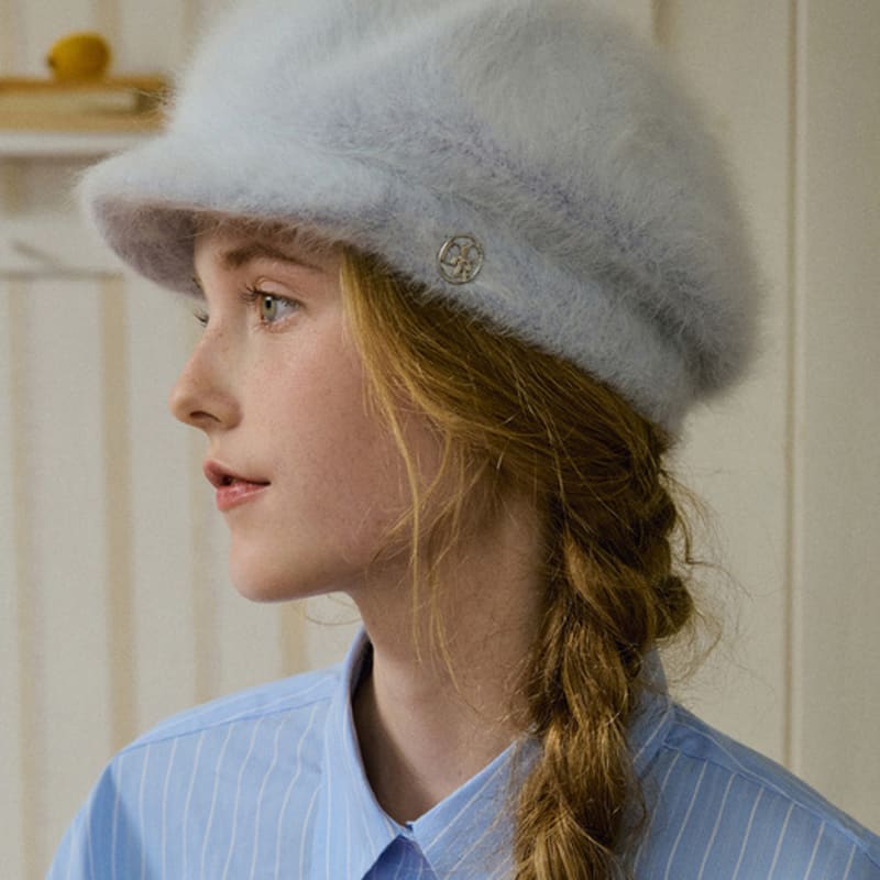 

GOCORI Пушистый берет газетчика Free