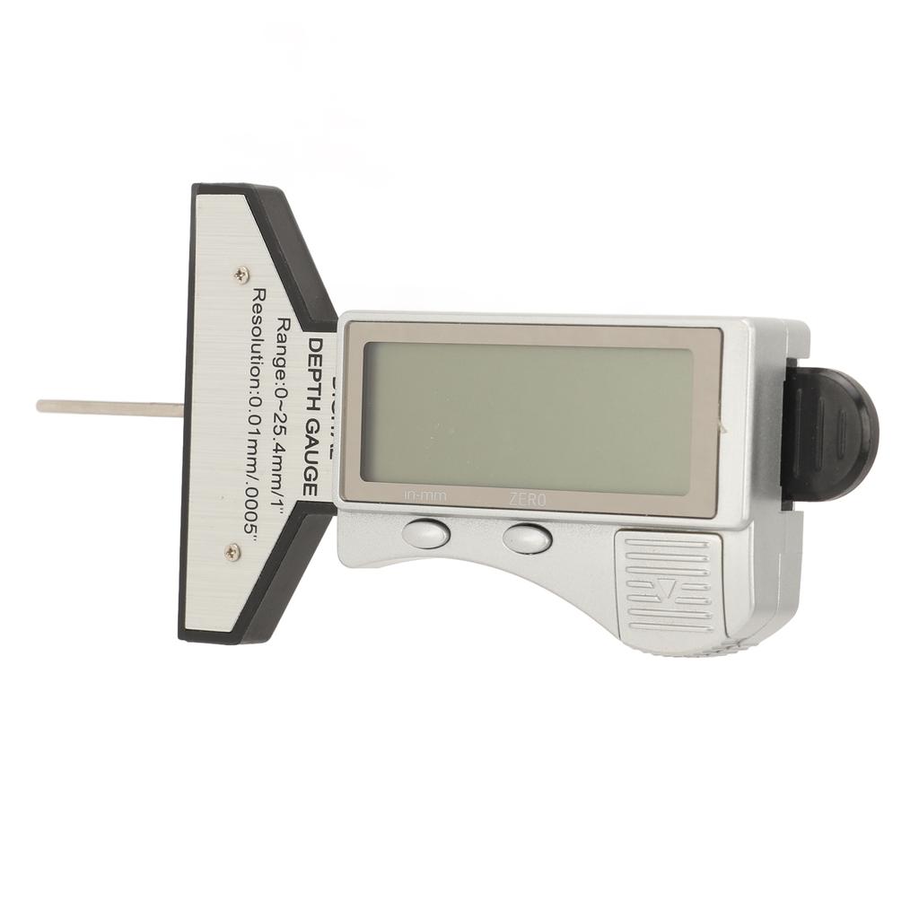 Digital Tire Depth Gauge Accurate Zeroable Car Tyre Meter Measurer Tool 0?25.4mm