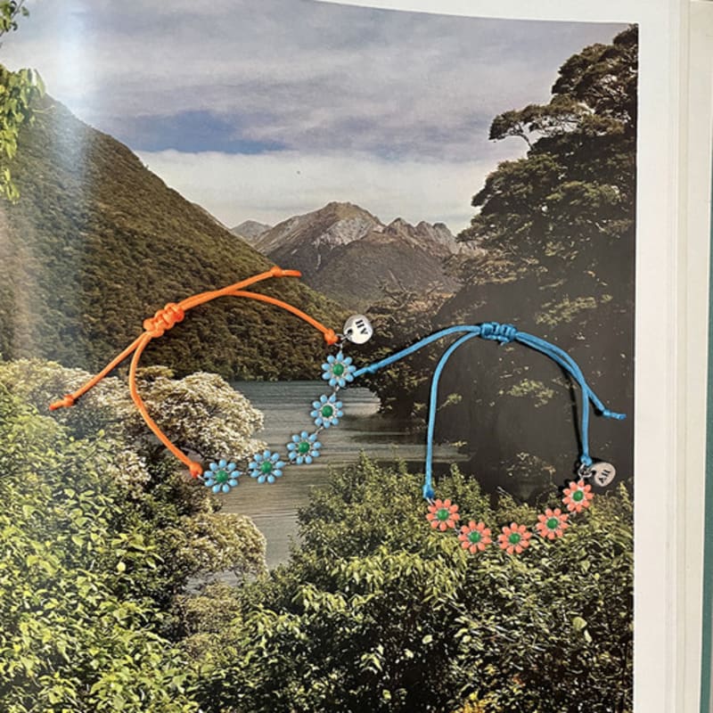 August Harmony Summer Daisy Bracelet (4color)