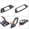 For BMW 5 Series F10 F18  ID4 Painted Piano Black Radio Frame LCD Display Screen Decorative Frame  10.25 Inch  6.5 Inch Display