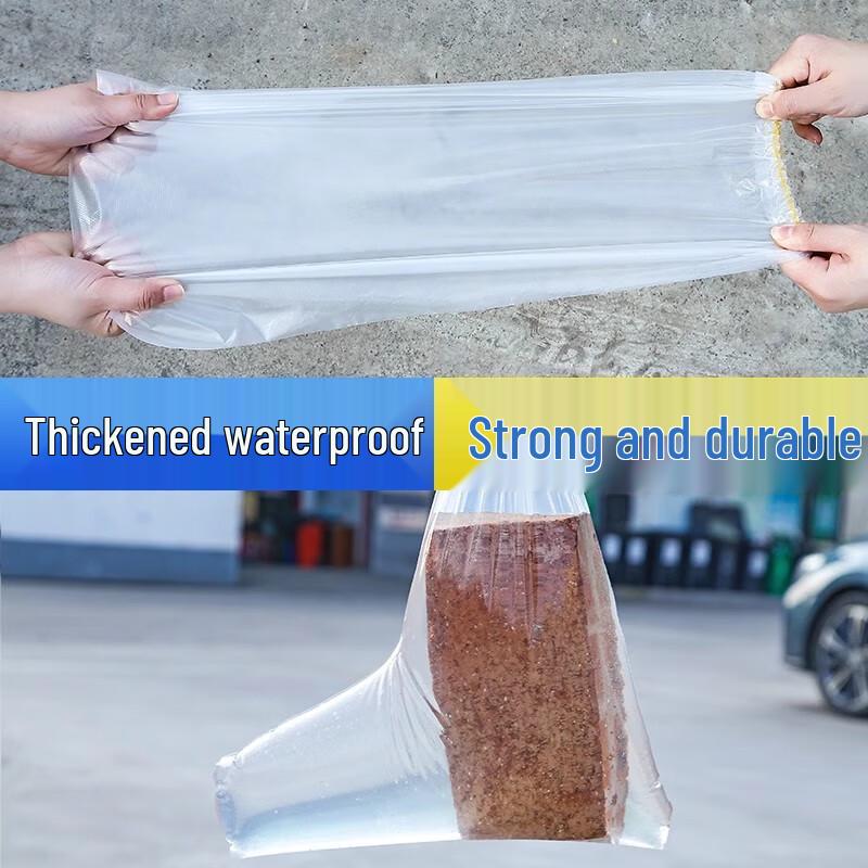 Shengbilai Wasserdichte Einweg-Überschuhe für den Außenbereich (50 Stück)