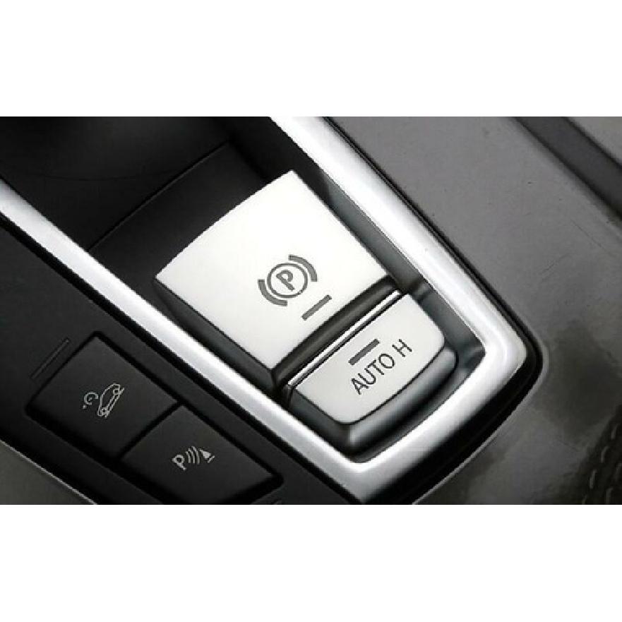 ABS Silver Console Electronic Handbrake Trim Fit For BMW X3 F25 X4 F26 2011-2017