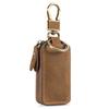 Leather Car Key Case With Foldable Design And Vintage Style For Men And Women
