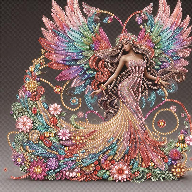 5D Tribal Beauty DIY Diamond Painting Kit – Rhinestone Sticker Decorative Art, Handmade Craft
