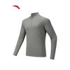 ANTA Men's Zero-Pressure Half-Zip Long-Sleeve T-Shirt