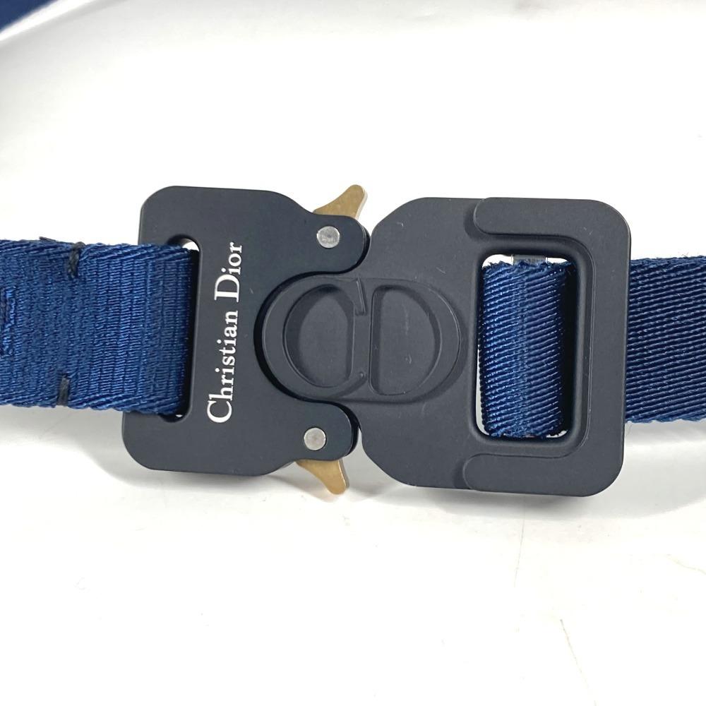 Dior Logo Gacha Belt  Belt Canvas Navy