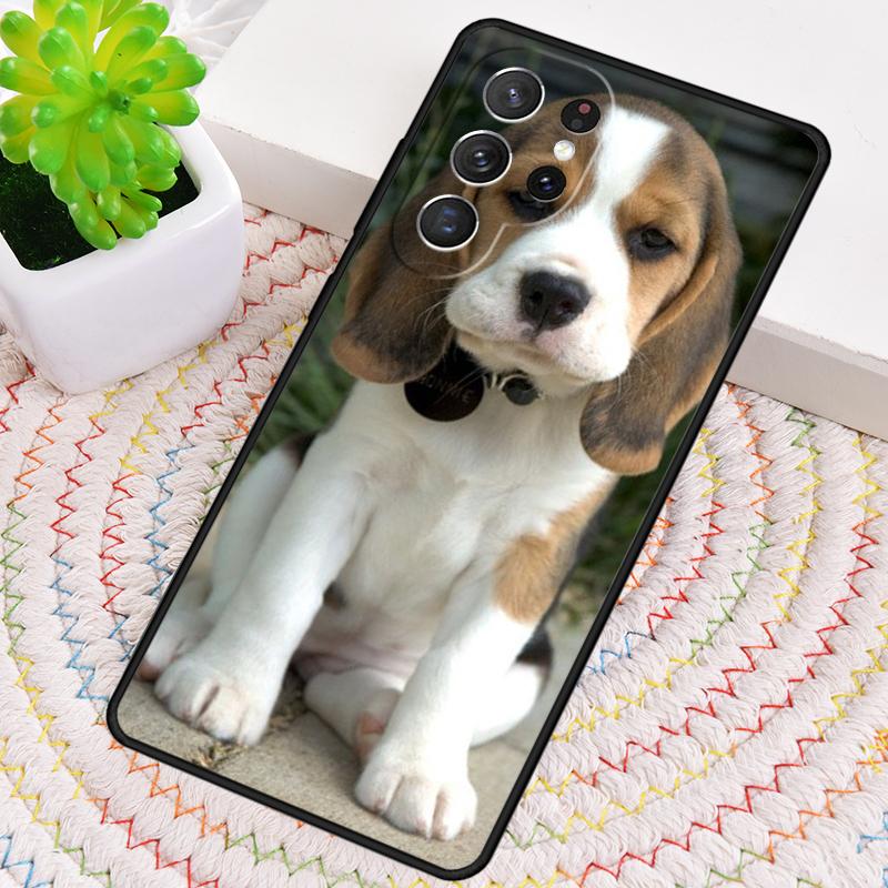 Beagle Dog Lovely Puppy Puppies Phone Case for Samsung Galaxy note 10 pro S26 Ultra S23 S24 FE S25 S21 S22 PLUS shockproof Cove