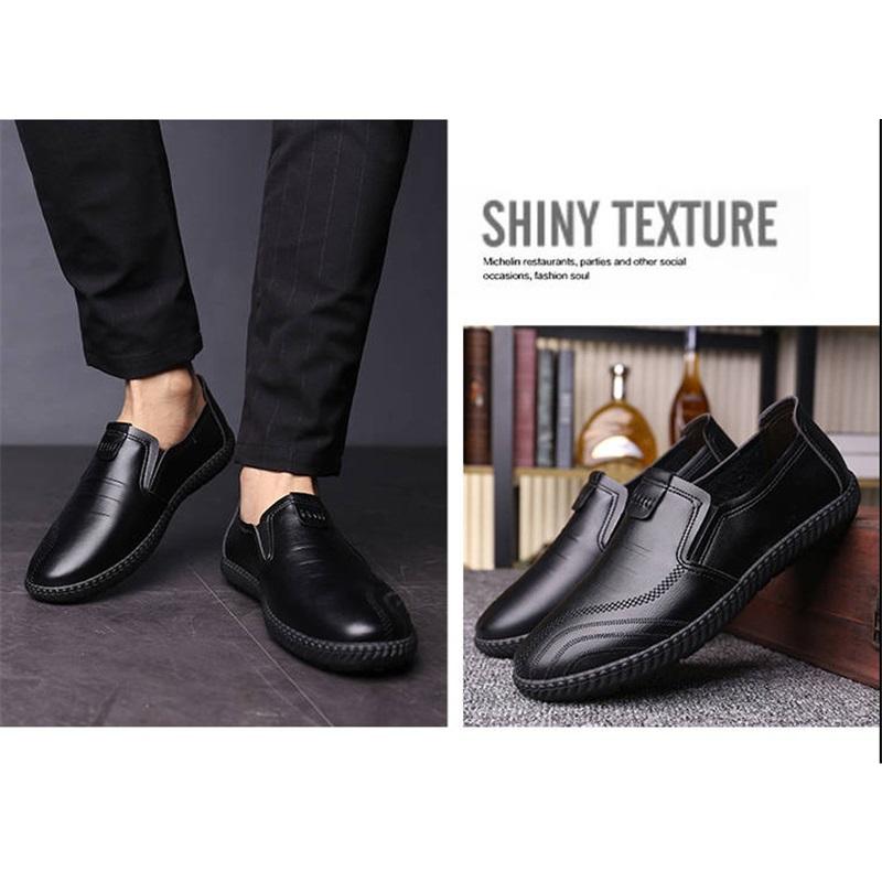   Leather Shoes, Young Men's Formal Wear, Business Casual Shoes, Increased Wedding Shoes, Work Shoes, Soft Sole
