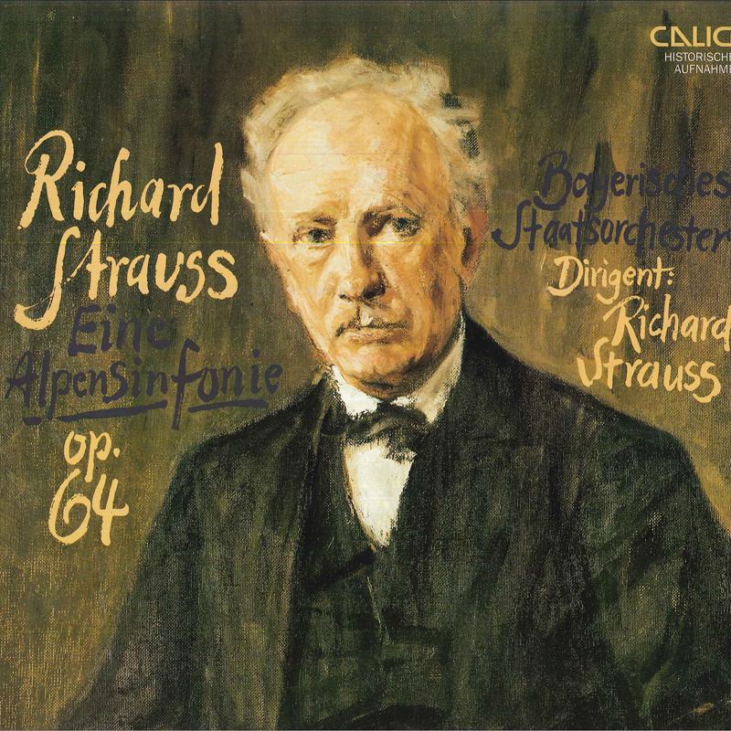 

LP Record BAYERISCHES STAATSORCHESTER Richard Strauss Eine Alpensinfonie CAL30856 CALIG Germany Classical Used