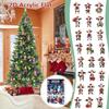 Christmas Countdown Series Cow Farm Acrylic Ornaments For Tree Decoration