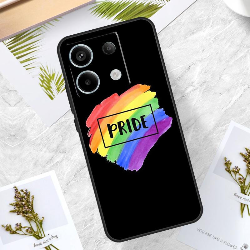 Heart Rainbow Gay Pride LGBT Case For Xiaomi Redmi Note 13 14 Pro 12 11 10 15 Pro Plus Redmi 15 10C 12C 13C 14C 15C Cover