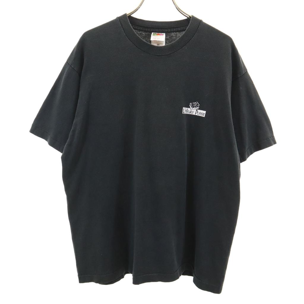 FRUIT OF THE LOOM 90s Old Canadian Short sleeve T-shirt L Single stitch Men's Used